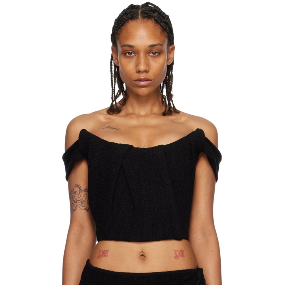 Miami Cleo Corset in Black (S)